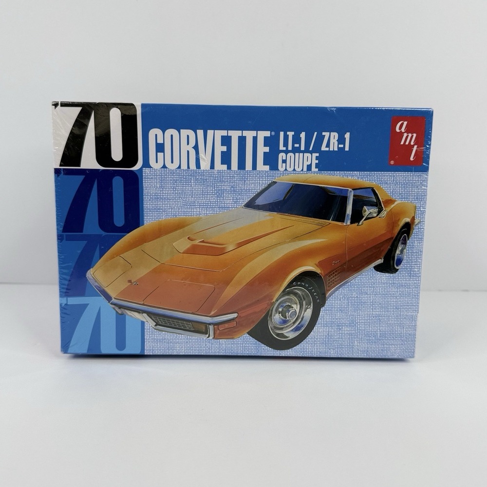AMT 1970 Corvette LT-1/ZR-1 Coupe Model Kit 1:25 Scale AMT1097/12 New Sealed
